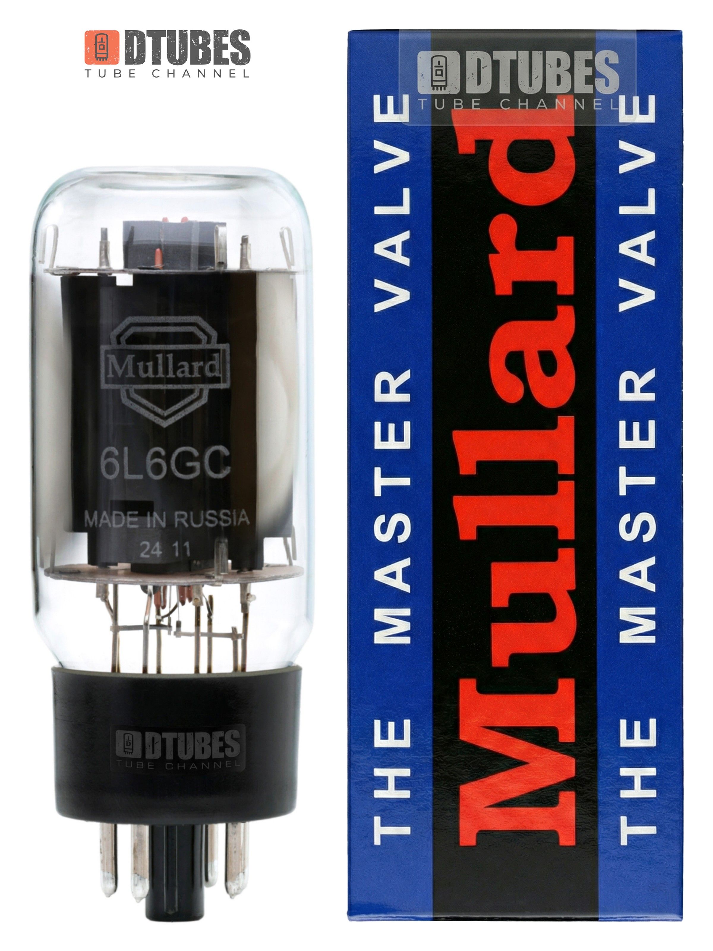 Радиолампа 6L6GC  Mullard