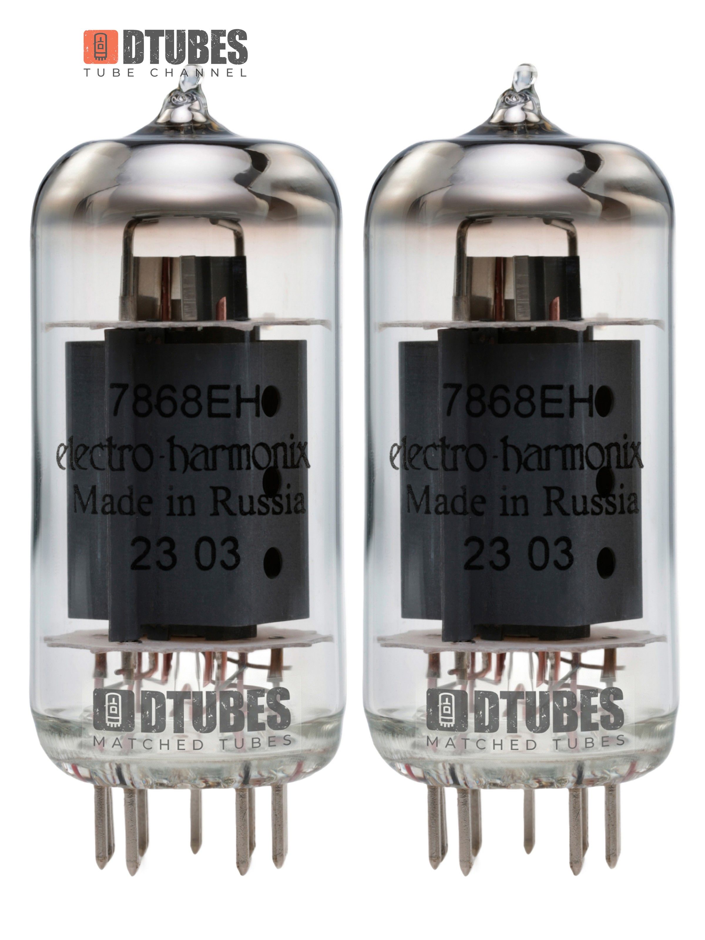 2 Радиолампы (пара) 7868 Electro-Harmonix
