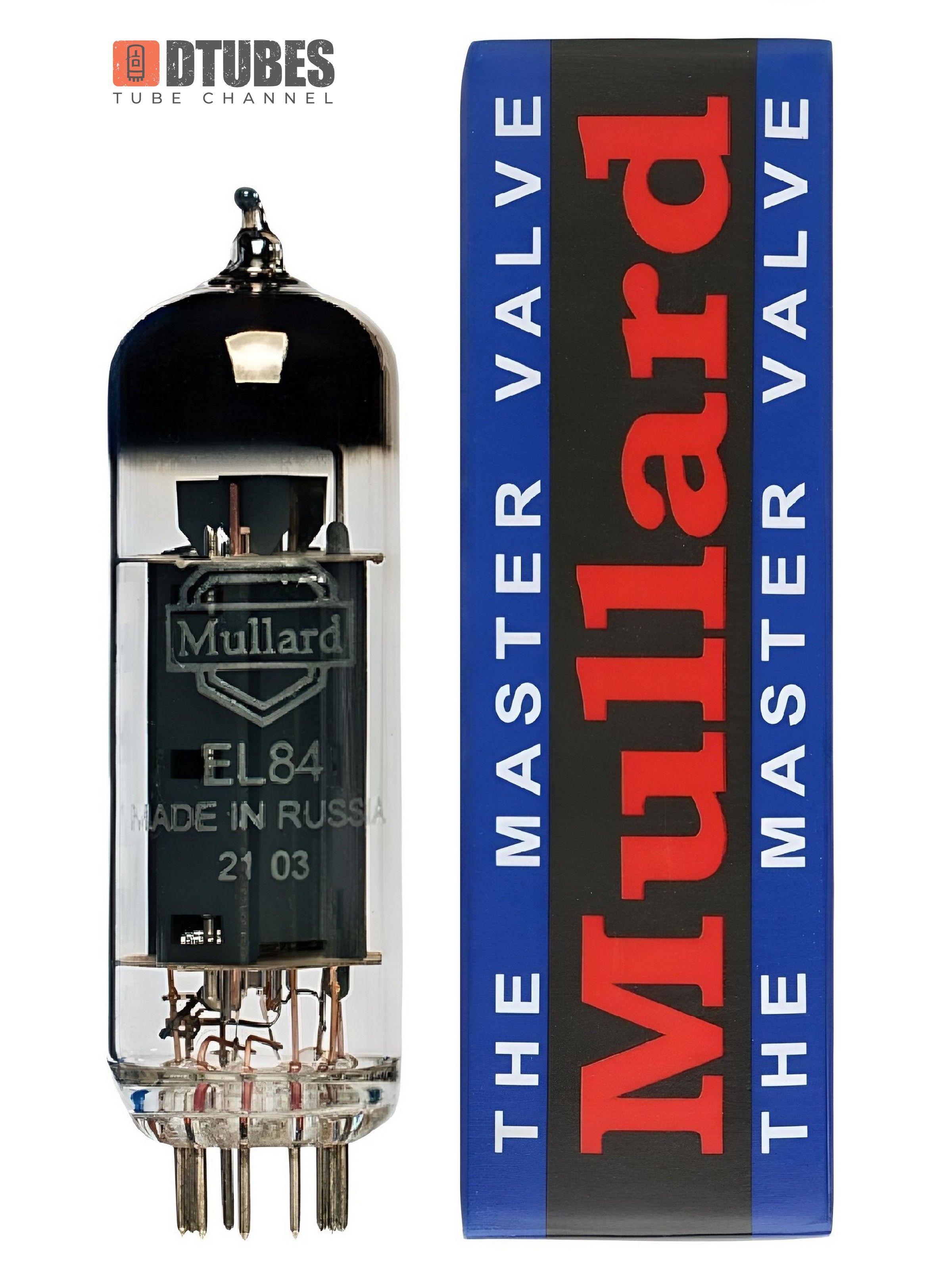 Радиолампа EL84  Mullard