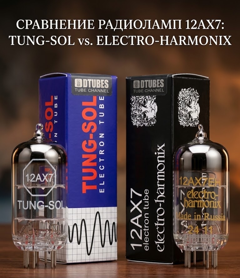 12AX7 Tung Sol vs 12AX7 Electro-Harmonix