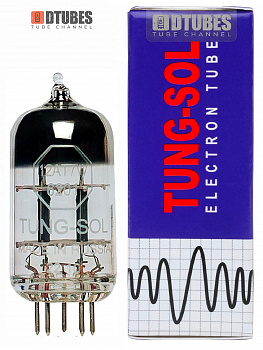 Радиолампа 12AT7W (6201) Tung-Sol