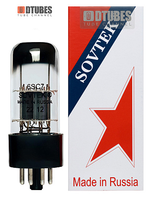 Радиолампа 6SC7 Sovtek