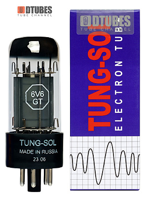 Радиолампа 6V6GT Tung-Sol