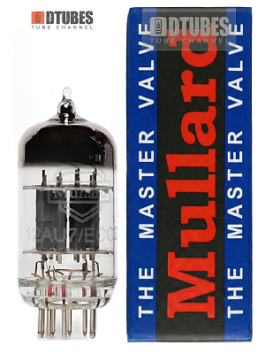 Радиолампа 12AU7 (ECC82)  Mullard