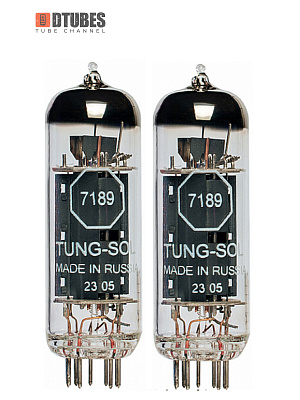 2 Радиолампы (пара) 7189 Tung-Sol