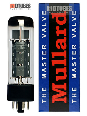 Радиолампа EL34  Mullard