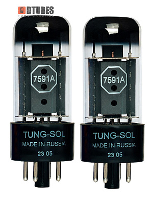 2 Радиолампы (пара) 7591A Tung-Sol