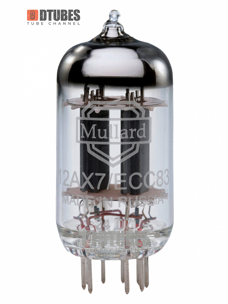 Радиолампа 12AX7 (ECC83)  Mullard